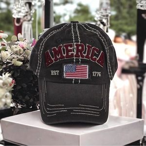 NWT KB GREY ‘AMERICA' CAP